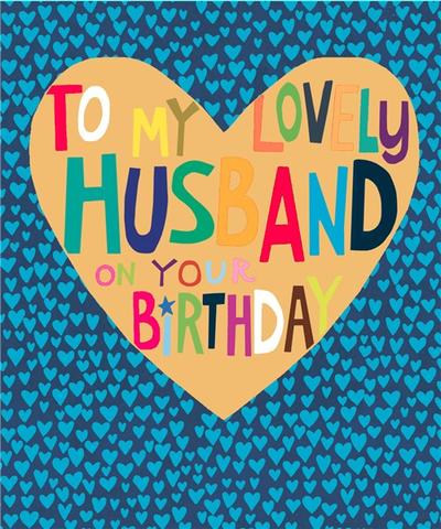 HD2042 Happy Birthday Husband