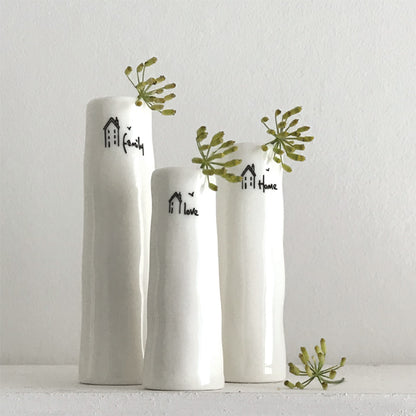 5781 Trio of bud vases Home Family Love