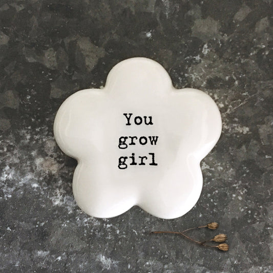 6726 -Flower token-You grow girl