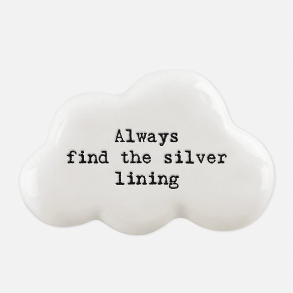 6748 Cloud Token - Silver Lining