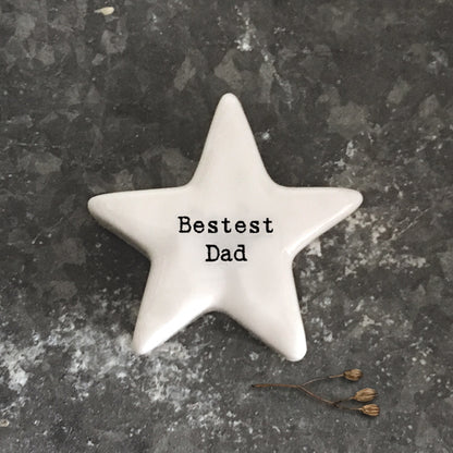 6768 Porcelain Star - Bestest Dad