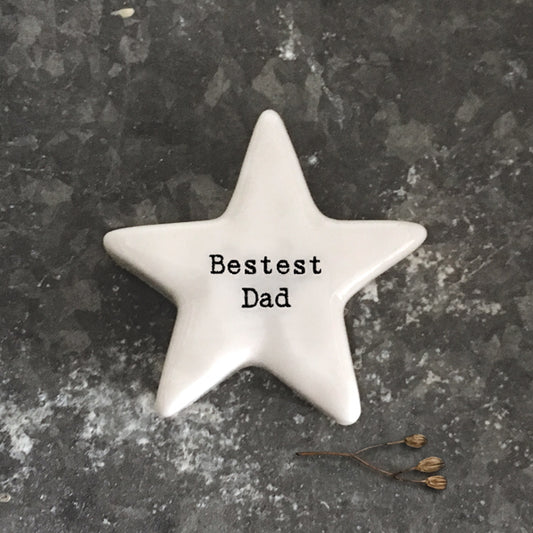 6768 Porcelain Star - Bestest Dad