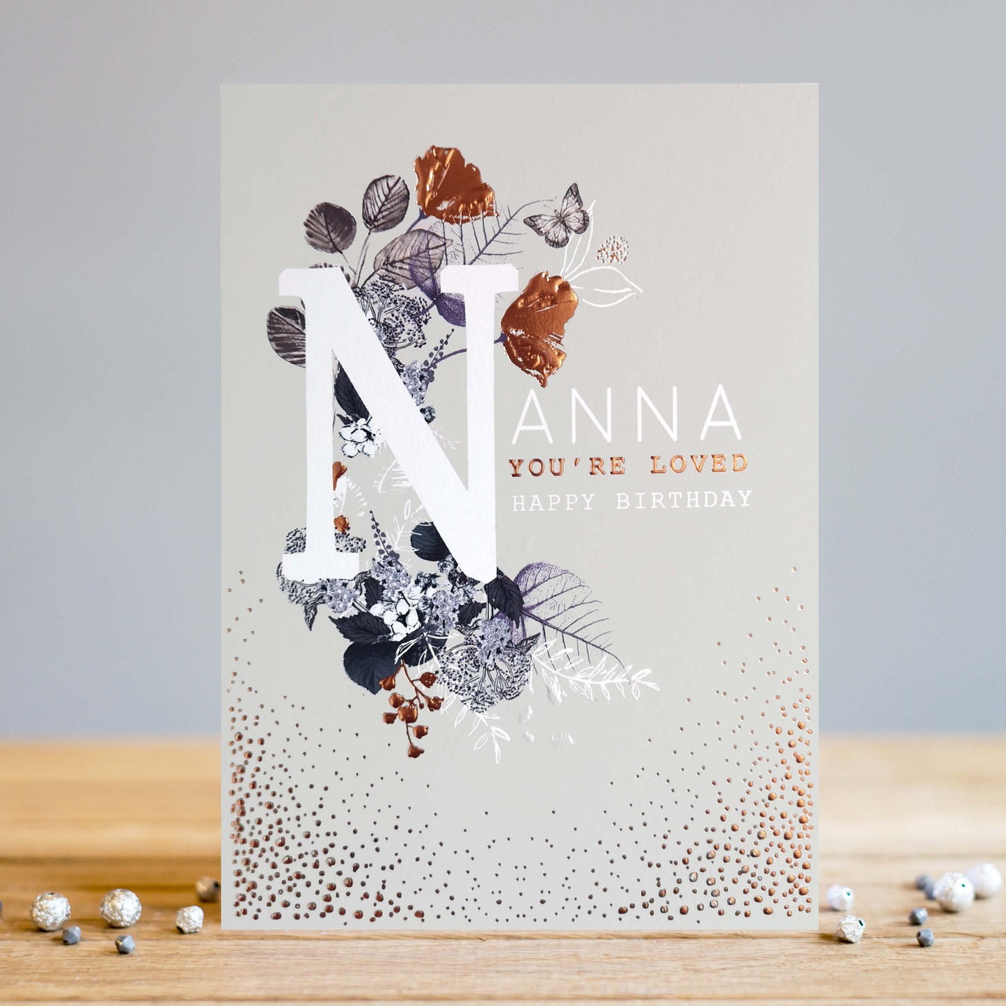 BB011 Birthday Card - Nanna Loved