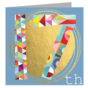 GD17 17th Birthday Card