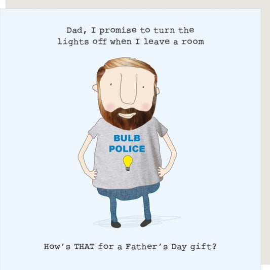 GF260 Bulb Police Father's Day