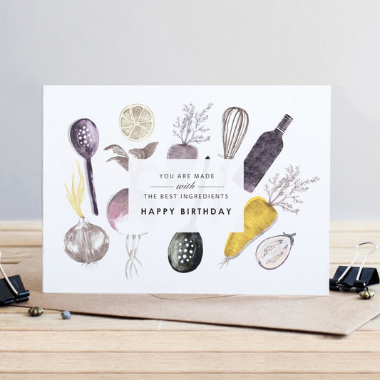 GG006 Birthday Cards - Cook