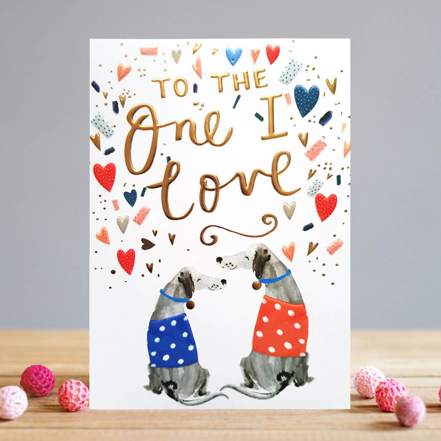 HH004 Birthday CArds - One I Love Dogs