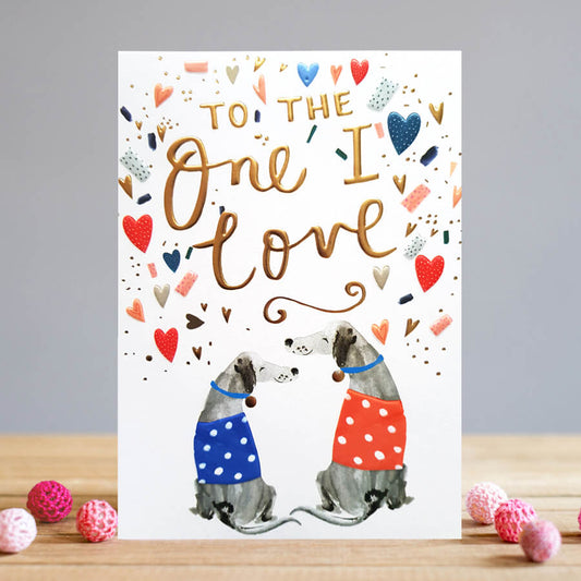 HH004 Birthday CArds - One I Love Dogs