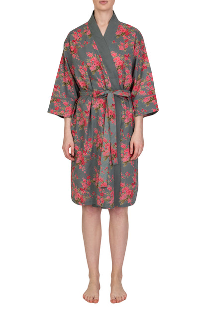 Klns Mid Length Cotton Kimono