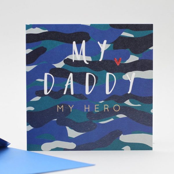 N78S41 Father's Day Card My Hero