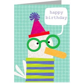 OS13 Birthday Card - Duck