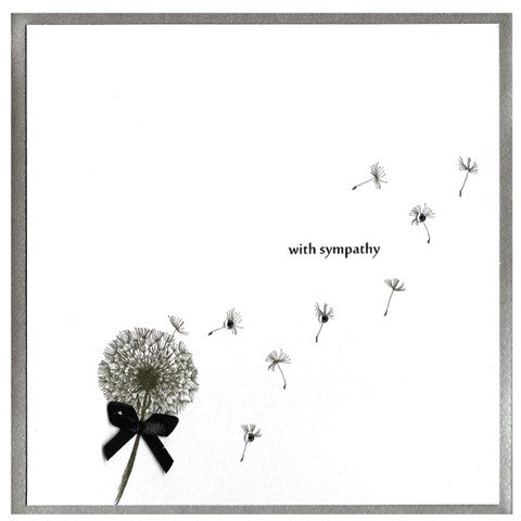 P44 Sympathy Card - With Sympathy