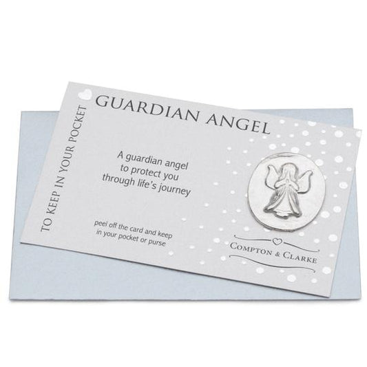 Cc124 Carded Angel Charm