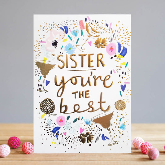 WW011 Birthday Card - Amazing Sister