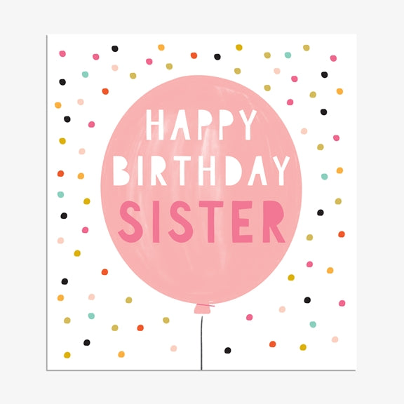 ZST66 Sister Birthday Card