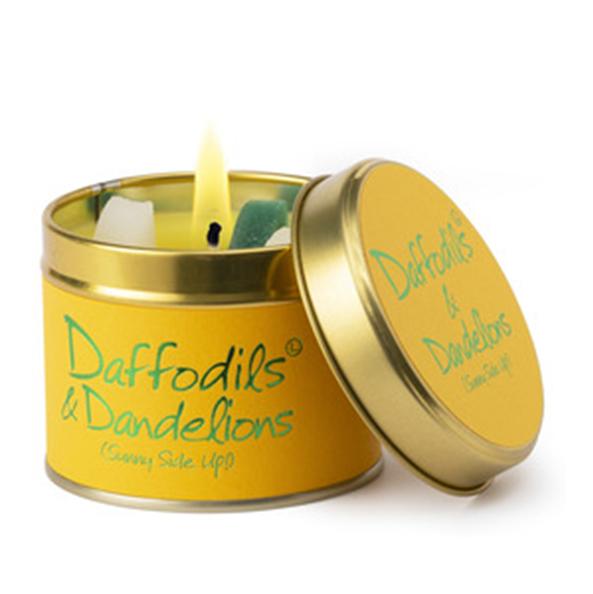 Daffodils & Dandelions Scented Candle Tin
