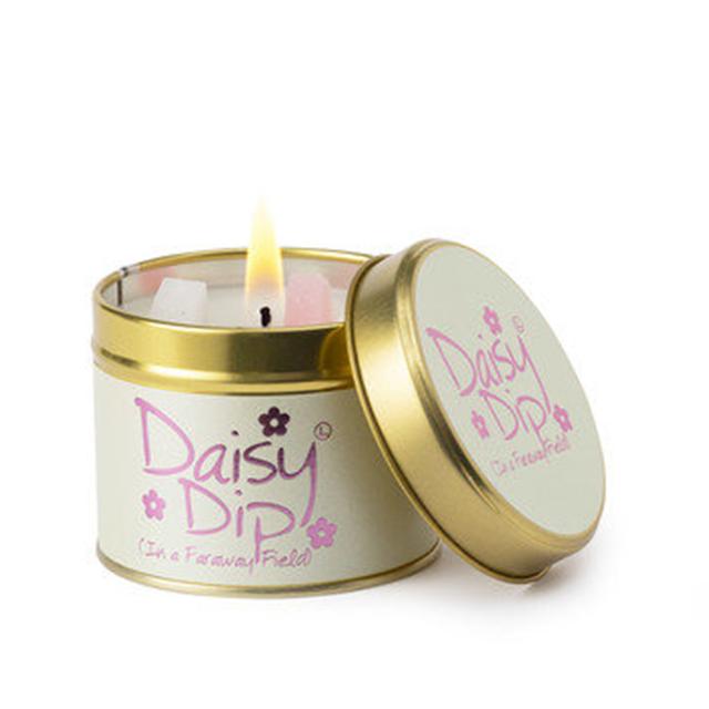 Daisy Dip Scented Candle Tin