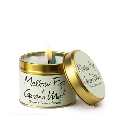 Mellow Figs & Mint Scented Candle Tins