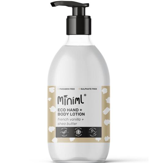 Min175 Hand & Body Lotion 500ml Glass bottle w pump