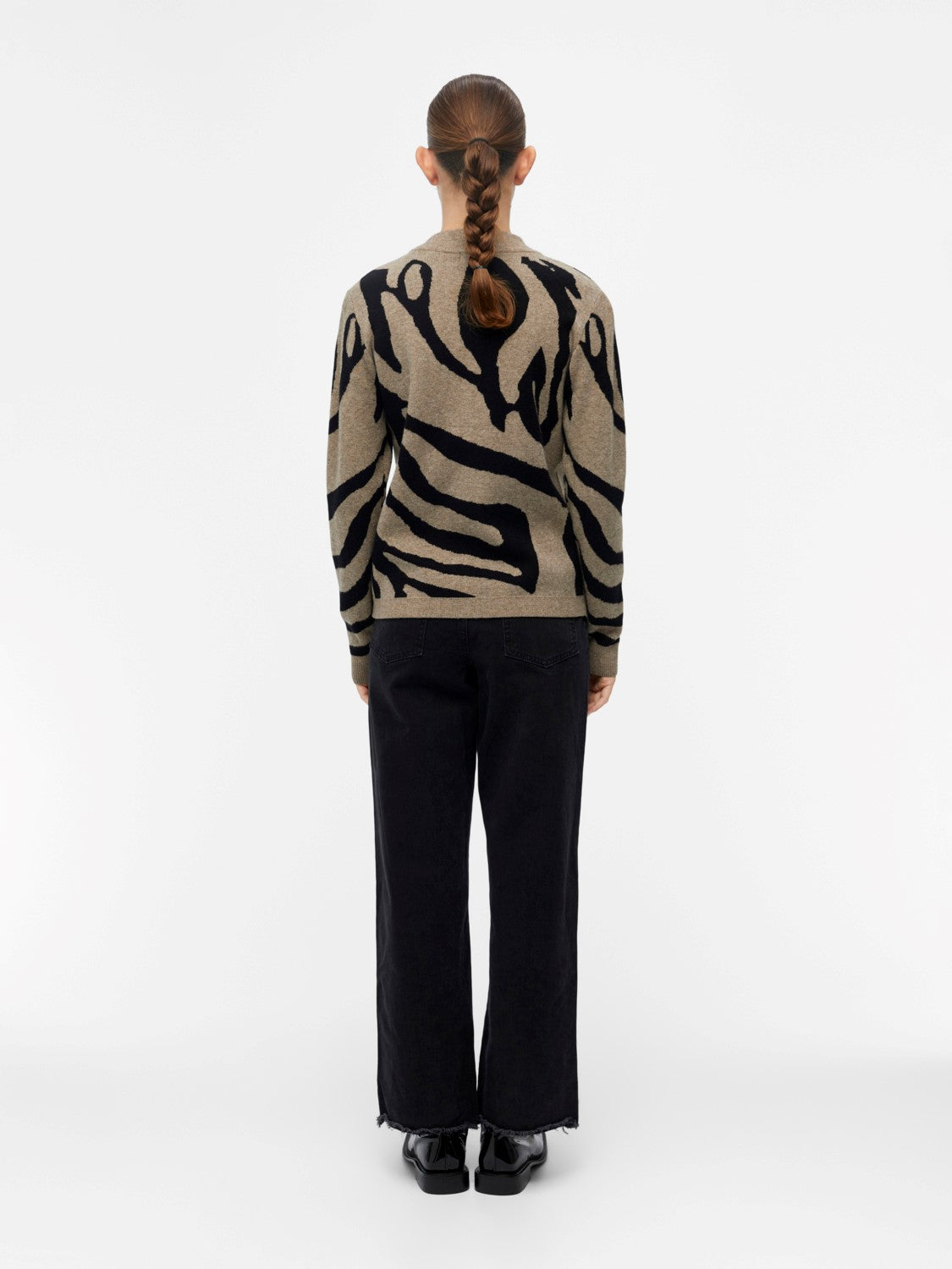 23040958 OBJray L/S Knit Pullover